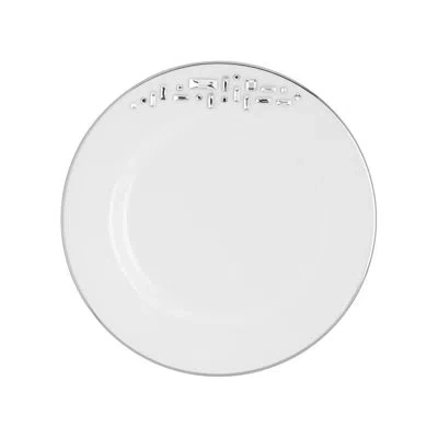 Prouna Diana 7" Bone China Appertizer Plate In White