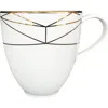 Prouna Gem Cut Gold Mug_version B In White