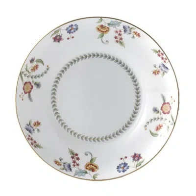 Prouna Gione Soup/pasta Bowl In White;gold