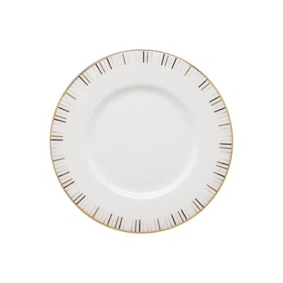 Prouna Luminous 7" Bone China Bread And Butter Plate In White