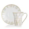 Prouna Luminous Espresso Cup & Saucer In Gold
