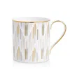 Prouna Luminous 24k Goldplated, Fine Bone China & Swarvoski Crystal Mug In Gold