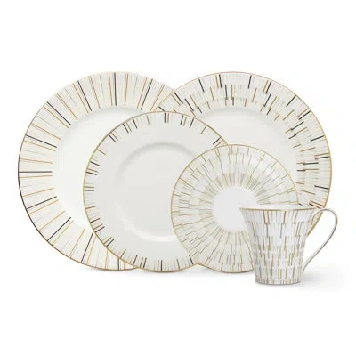 Prouna Luminous Piece Handmade Bone China Dinnerware Set In Neutral