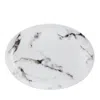 Prouna Marble Azure 14 Oval Platter In Venice Fog