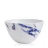 Prouna Marble Cereal Bowl / All Purpose Bowl In Azure
