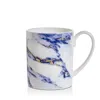 Prouna Marble Cylinder Mug In Azure