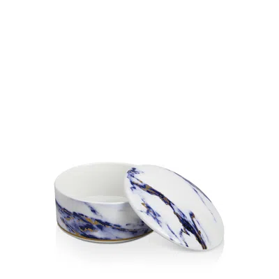 Prouna Marble Jewelry Box In Purple