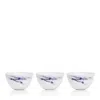 Prouna Marble Nut/olive Bowls, Set Of 3 In Azure