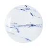 Prouna Marble Salad / Dessert Plate In Azure