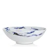 Prouna Marble Serving Bowl In Azure