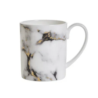 Prouna Marble Venice Fog Bone China Coffee Mug