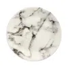 Prouna Marble Venice Fog Charger Plate In Gray