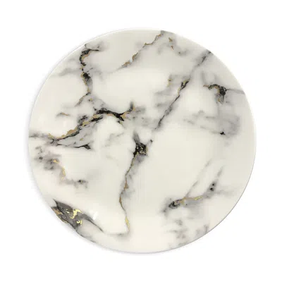 Prouna Marble Venice Fog Charger Plate In Gray