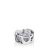 Prouna Marble Venice Fog Coasters & Holder, Set Of 4 In Venice Fog