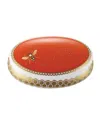 Prouna My Honeybee Oval Jewelry Box In Gold Orange