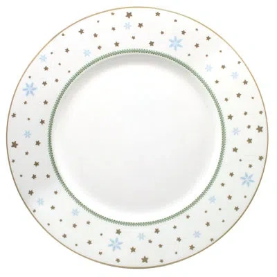 Prouna My Noel - 13" Charger Platter In Blue;white;red