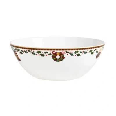 Prouna Nutcracker - Cereal Bowl / All Purpose In White,green,red