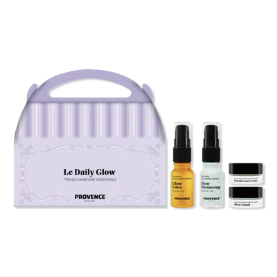 Provence Beauty Le Daily Glow French Skincare Essentials Kit