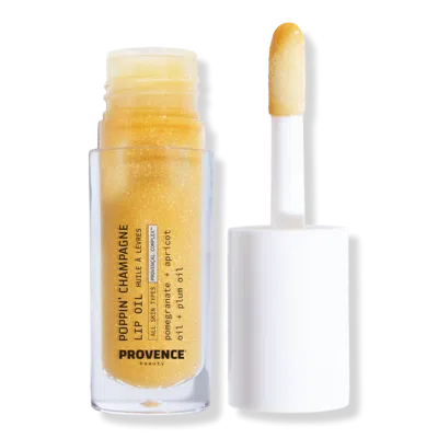 Provence Beauty Tinted Glace Hydrating Lip Oil - Poppin' Champagne