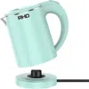 Proxxi 0.5l Small Portable Electric Kettles For Boiling Water, Stainless Steel Travel Kettle, Fast Boil Tea In Green