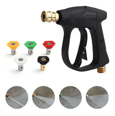 Proxxi 1/4" High Pressure Washer Device 4000 Psi Car Wash Foam Spray Short Wand W/ Nozzle - Hp Washer Devic