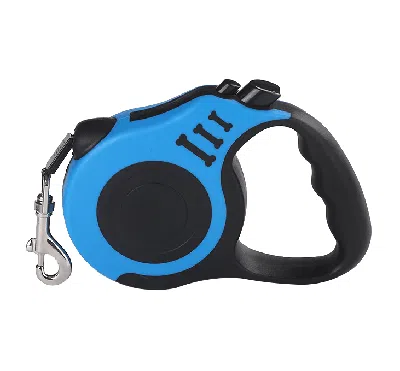 Proxxi 16.5ft Automatic Retractable Dog Leash Pet Collar Automatic Walking Lead Free Us In Blue