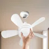 Proxxi 18 Inch E27 Screw Head Fan Light Remote Control Three Color Dimming Detachable Fan Leaf Household Si