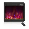 Proxxi 18/23/26 Inch 1500w Electric Fireplace Insert With Remote Control In Black