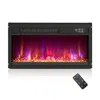 Proxxi 18/23/26 Inch 1500w Electric Fireplace Insert With Remote Control In Black