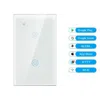 Proxxi 2 Gang Wifi Smart Wall Touch Light Switch Glass Panel For Alexa/google App