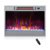 Proxxi 23 Inch 1500w Recessed Electric Fireplace Insert With Remote Control In Multi