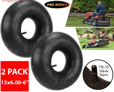 Proxxi 2pcs 15x6.00-6 Lawn Mower Tire Inner Tubes 15x6-6, 15x6x6, 15/6x6 Tr13 Valve Atv