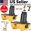 Proxxi 2x 18v To 20v Max Dca1820 Adapter Converter For Dewalt 20 Volt Li-ion Battery