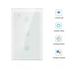 Proxxi 3 Gang Wifi Smart Wall Touch Light Switch Glass Panel For Alexa/google App