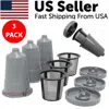 Proxxi 3 Pack My K-cup Coffee Filter Reusable Replacement Refillable Holder For Keurig In Gray