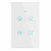 Proxxi 4 Gang Wifi Smart Wall Touch Light Switch Glass Panel For Alexa/google App