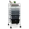 Proxxi 6 Drawers Rolling Storage Cart Organizer