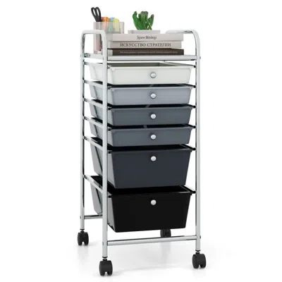 Proxxi 6 Drawers Rolling Storage Cart Organizer