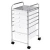 Proxxi 6 Drawers Rolling Storage Cart Organizer