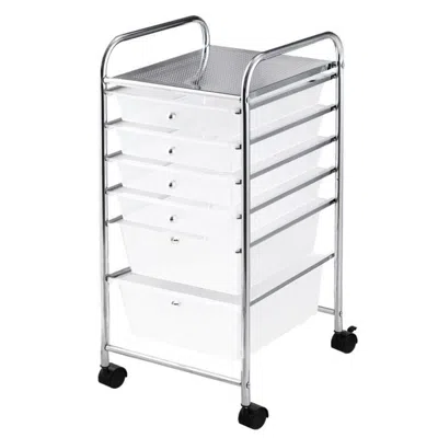 Proxxi 6 Drawers Rolling Storage Cart Organizer
