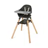 Proxxi 6 In 1 Convertible Highchair With Safety Harness And Removable Tray In Black