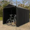 Proxxi 7 X 5.2ft Storage Shelter Outdoor Bike Tent With Waterproof Cover And Zipper Door