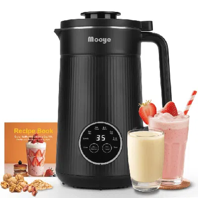 Proxxi 8 In 1 Nut Milk Maker Machine With 10 Blades, 35oz Automatic Soybean Milk For Homemade Almond, Oat,  In Black