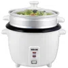 Proxxi Better Chef 5-cup - 10-cup Cooked - Rice Cooker With Steamer And Non-stick Pot In White