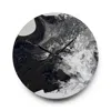 Proxxi Black And White Abstract Wall Clock Collectible By Queennoble