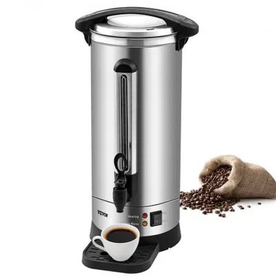 Proxxi Commercial Coffee Urn 110 Cup Stainless Steel Coffee Dispenser Fast Brew In Metallic