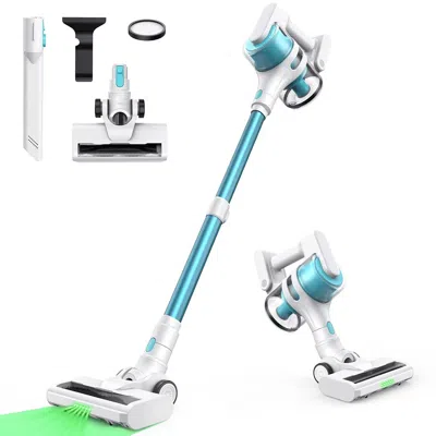 Proxxi Cordless Handheld Stick Vacuum 18 Kpa Robot Vacuum Type C Rechargeable Washable Hepa With Led Light