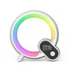 Proxxi Creative Q Light Analog Sunrise Digital Display Alarm Clock Bluetooth Audio Intelligent Wake-up Q Co