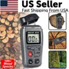 Proxxi Digital Lcd Wood Moisture Meter Detector Assessor Wood Firewood Paper Cardboard In Black