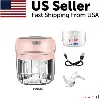 Proxxi Electric 300ml Garlic Press Chopper Chili Onion Fruits Meat Mincer Blender Mixer In Multi